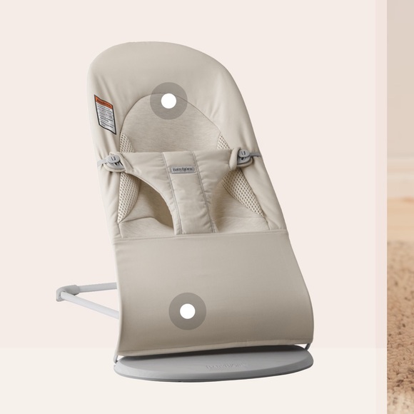 NIB Baby Bjorn Bouncer Balance Soft Beige - Picture 2 of 15